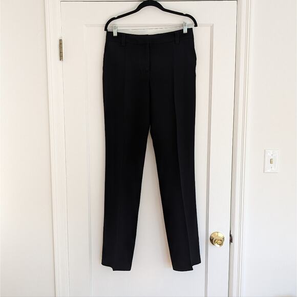La Perla black straight full-length trousers pants, size 42 - Picture 1 of 12